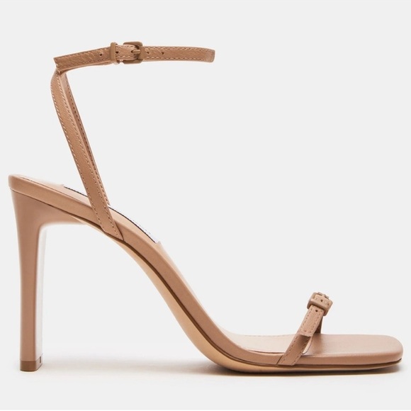 Women’s STEVE MADDEN Aileen tan leather heels- Size 8 - Picture 3 of 10